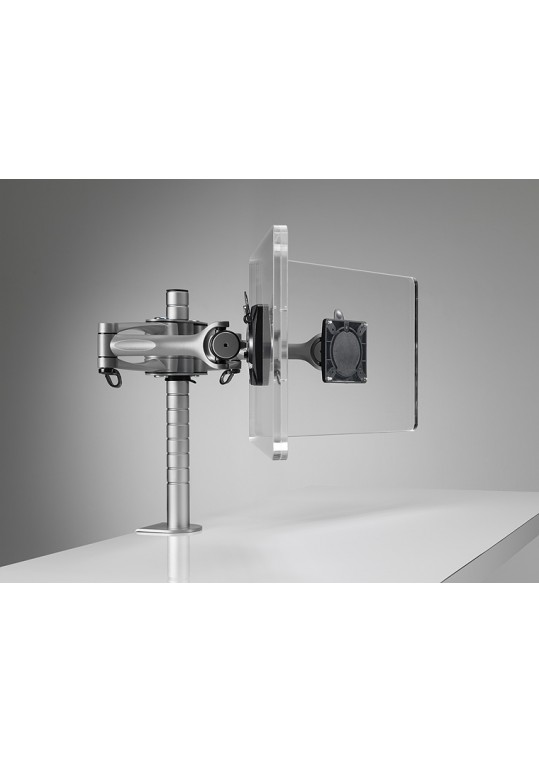 Wishbone Double Monitor Support Side