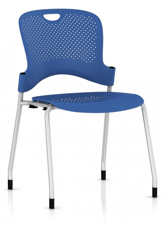 Caper Chair Berry Blue - Stacking