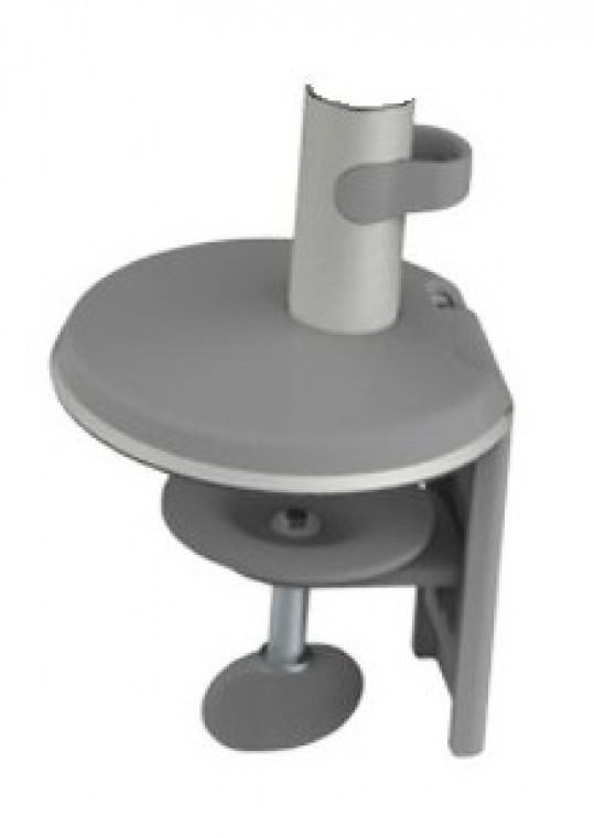 M2 Desk Clamp Silver with Grey Trim