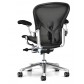 Aeron Remastered Executive Graphite Frame Rear