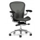Aeron Remastered Executive Graphite Frame Front