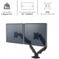 Fellowes Eppa Dual Monitor Arm Black