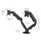 Fellowes Eppa Dual Monitor Arm Specs Black