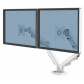 Fellowes Eppa Dual Monitor Arm White