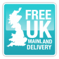 Free Standard Delivery to UK Mianlnad Addresses