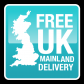 Free Standard Delivery to UK Mainland Addresses