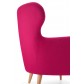 Lyndon Design Mrs Low Back Wing Chair Side