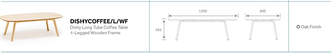 Dishy Coffee Table Large Dimensions